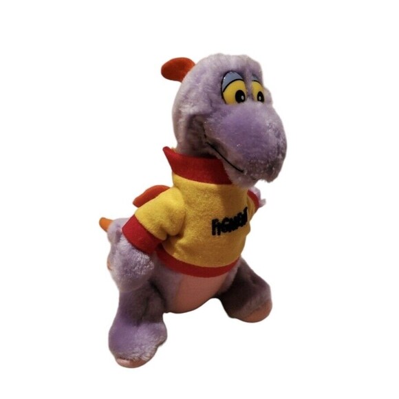 Epcot Disneyland Figment Plush 7" Purple Dragon Walt Disney World Vintage 1982 - Picture 11 of 11